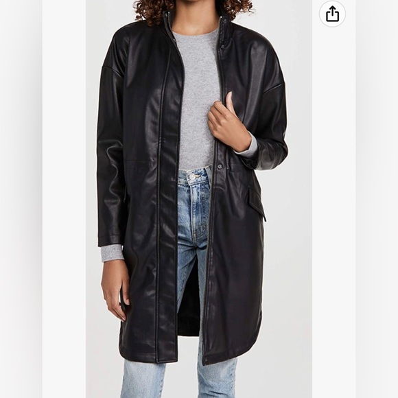 BB DAKOTA NEVER WORN: light pleather jacket - Picture 1 of 9